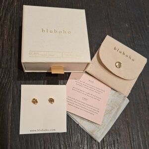 bluboho Gold Earrings